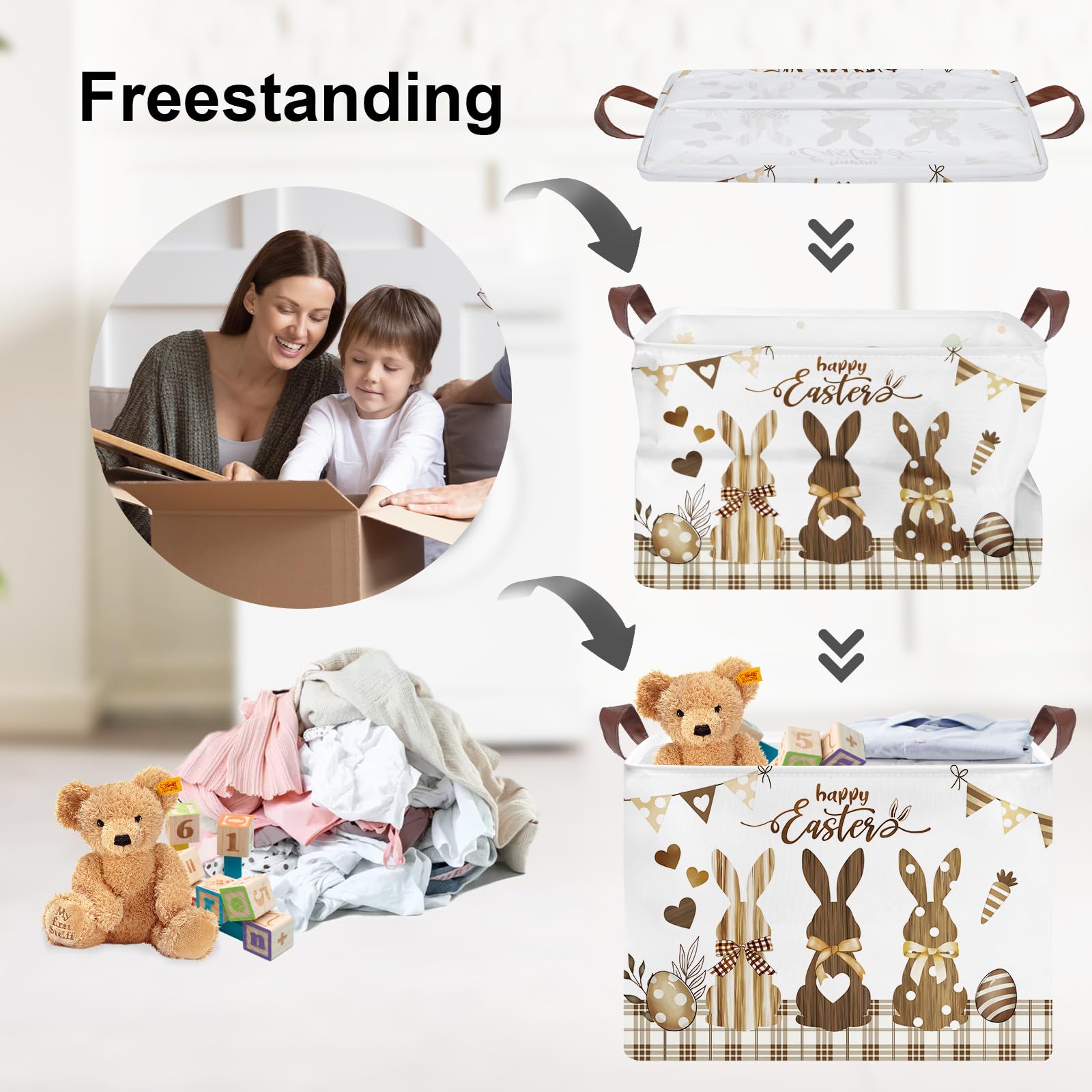Clastyle kid room toy-bin open offers quick access to toys and books