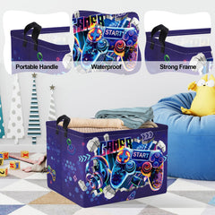 Clastyle Durable PE-coated fabric basket cleans easily with a quick wipe.