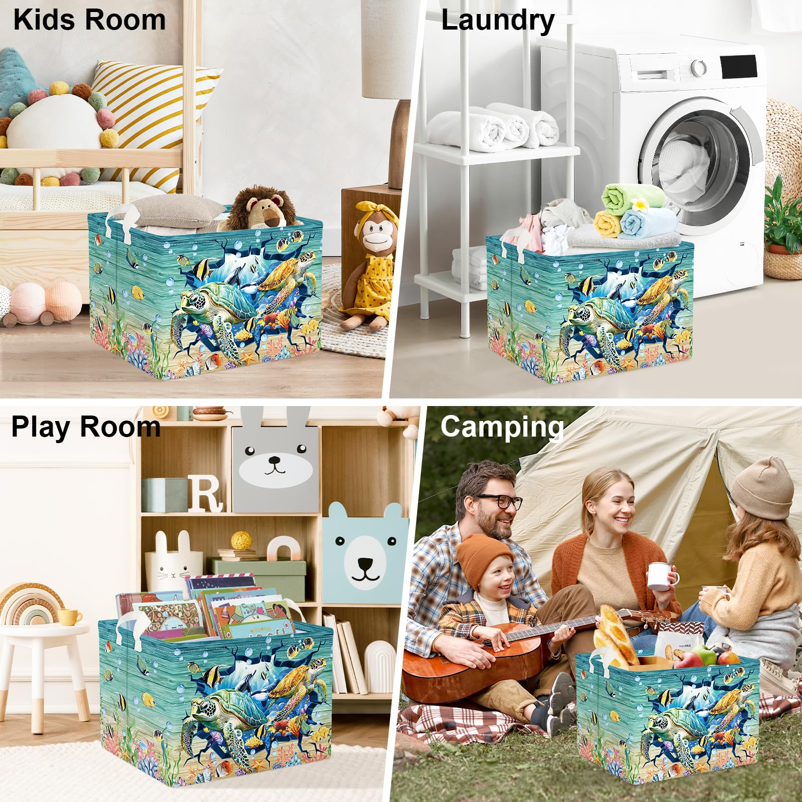 Clastyle Large 36L Storage Basket supports tidy kids’ rooms and laundry tasks.