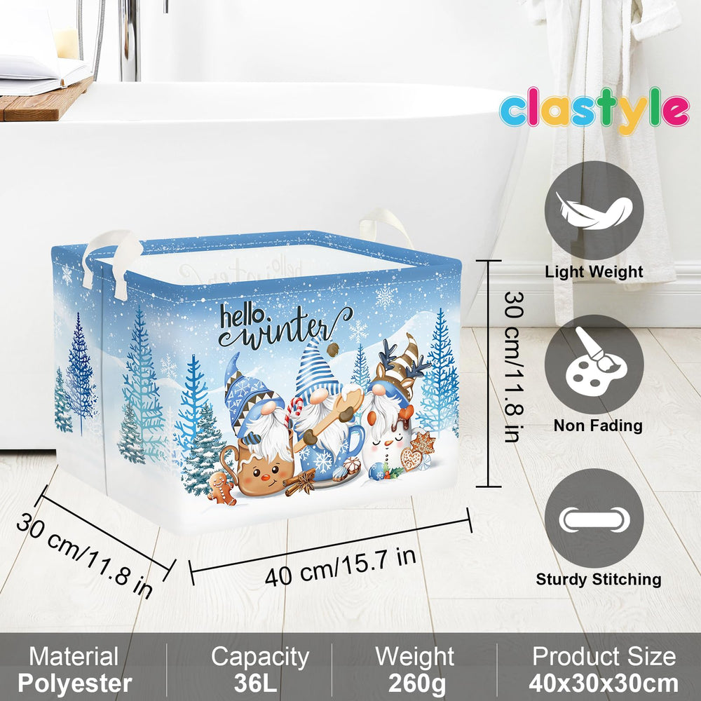 Clastyle nursery organizer with soft sides provides easy access and protection for items