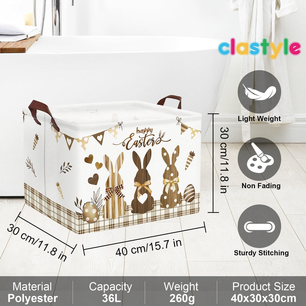 Clastyle soft-side laundry bin protects clothes while kids handle it safely