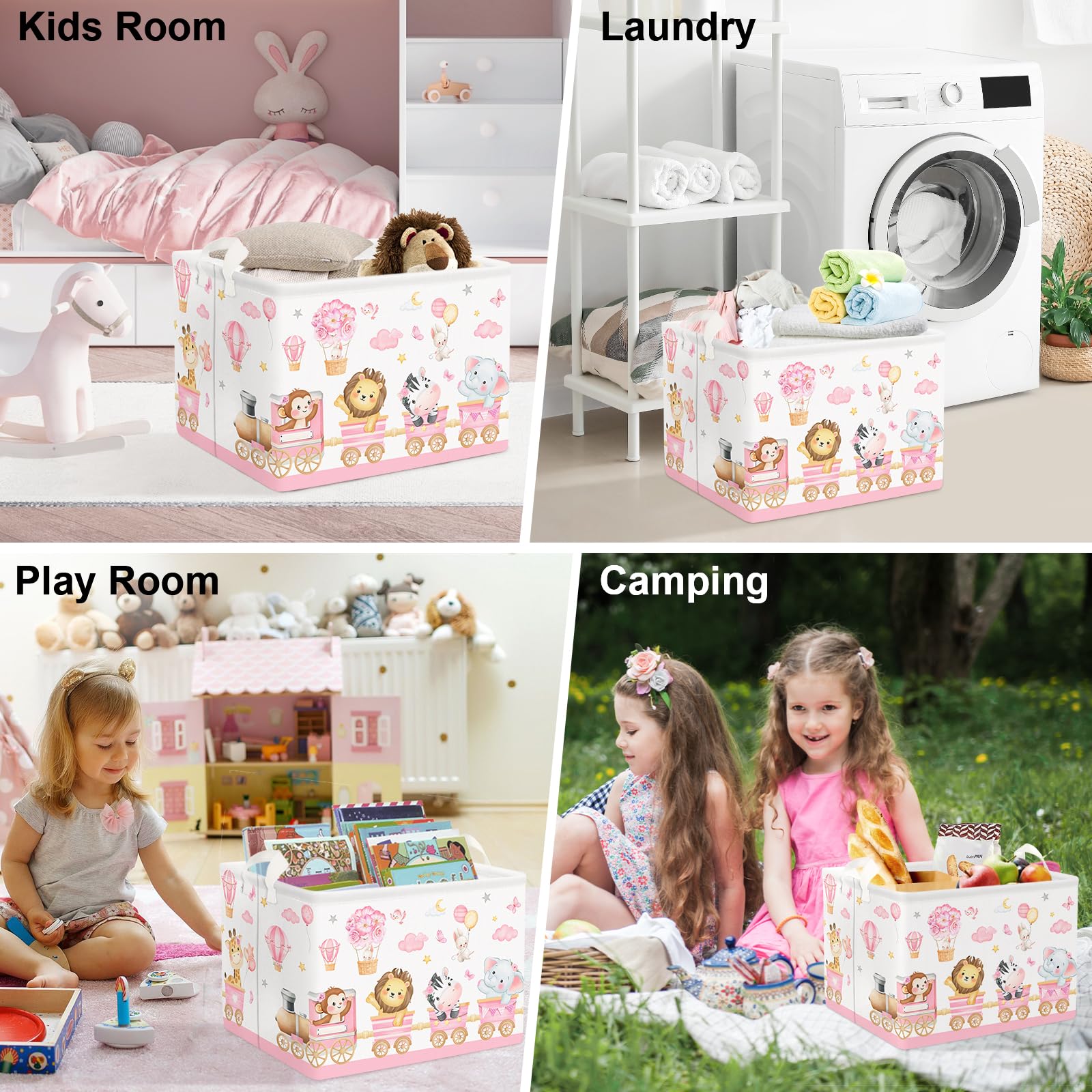 Clastyle soft-sided toddler bin suitable for unloading toys