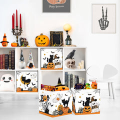Clastyle Spooky Halloween bat design cube adds festive storage for books.