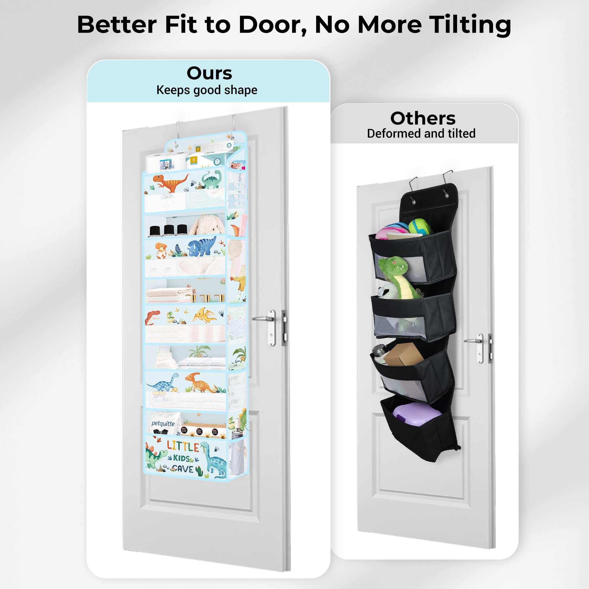 Clastyle visual mesh window helps identify contents quickly without odor in the room.
