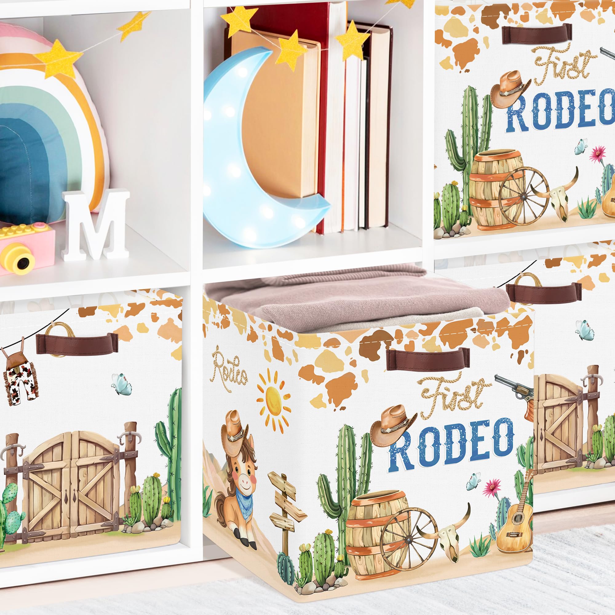 Clastyle foldable storage box doubles as a stylish gift basket.