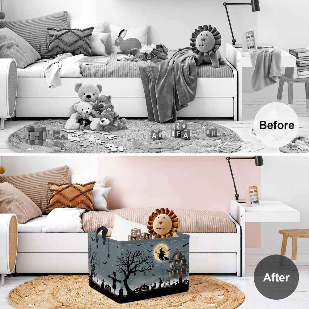 Clastyle witch on broom decor image for festive home styling
