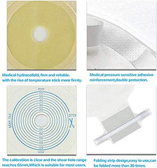 CLCMS drainable pouch being removed easily without skin residue