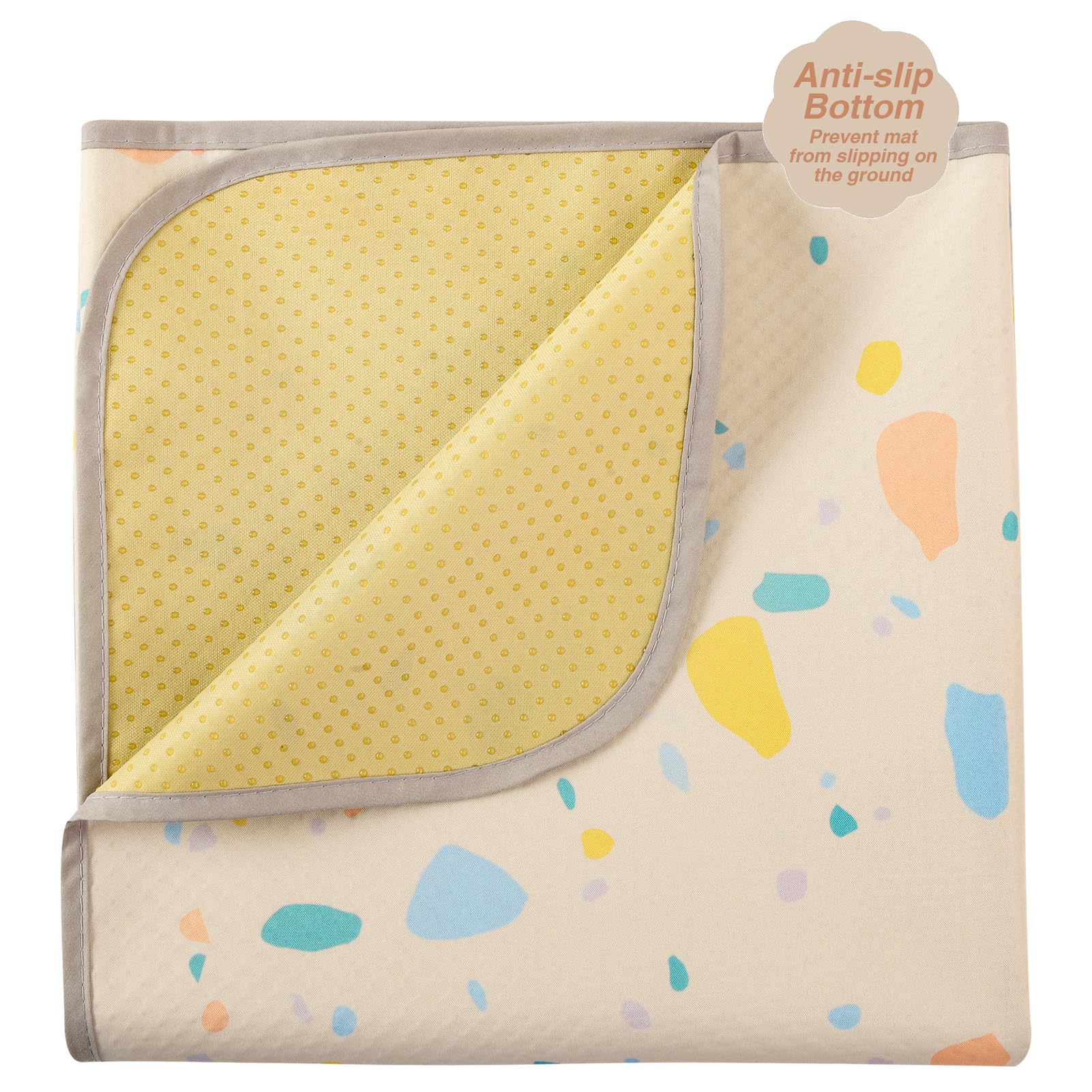 CLCROBD splat mat for arts and crafts catches spills.