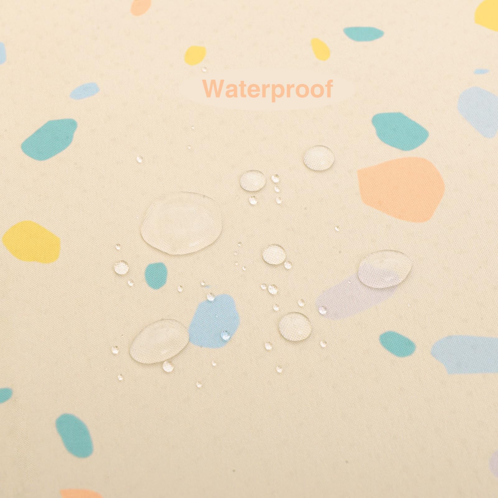 CLCROBD splat mat back is non-slip and stays in place.