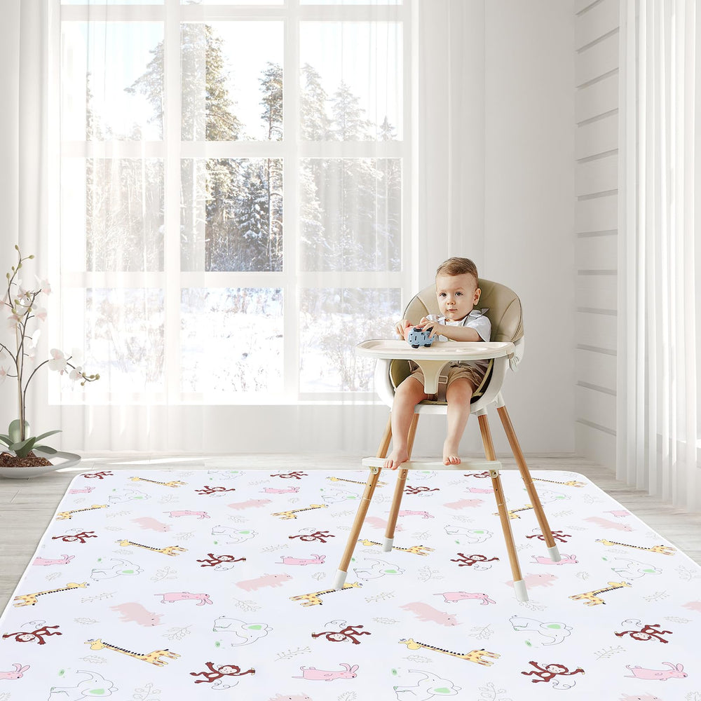 CLCROBD Tablecloth for Playtime keeps tables clean during drawings.