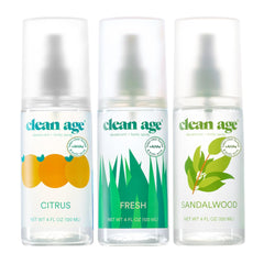 Clean Age Citrus 3-pack bottle front—vibrant scent for all-day refresh
