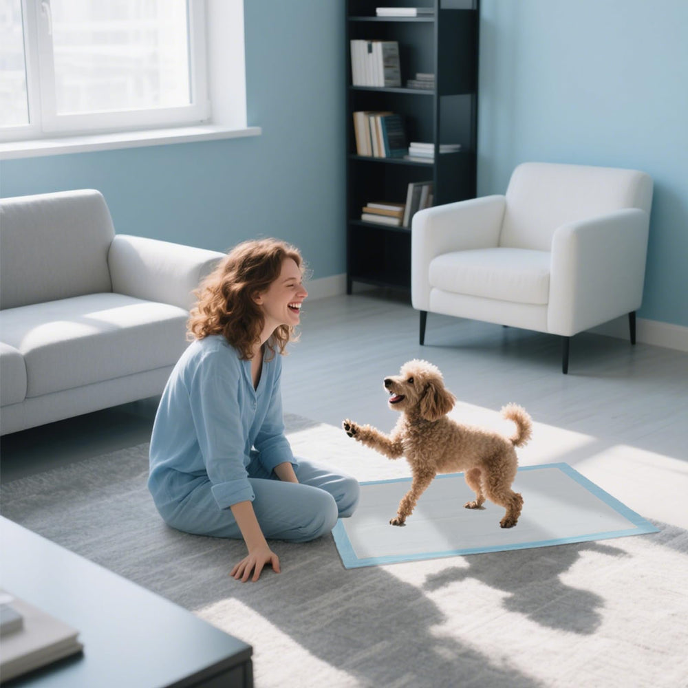 Clean Spaces bed pad versatile for training, incontinence, and bed protection