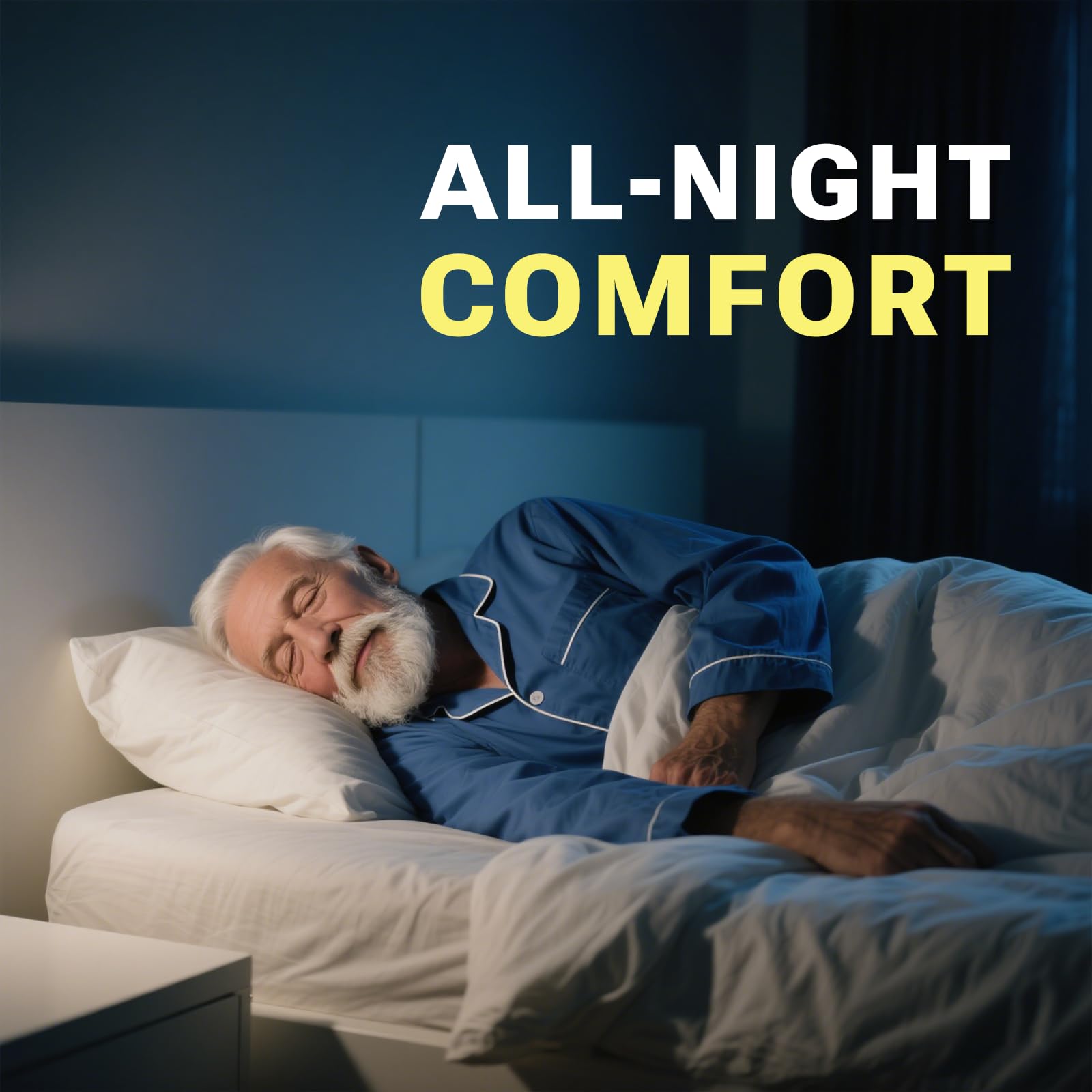Clean Spaces bed pad features a soft top layer gentle on sensitive skin.