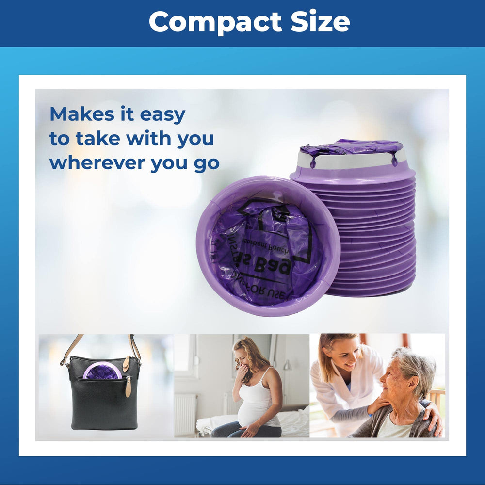 Cleanis Carebag odor-control pad helps maintain a fresh environment.