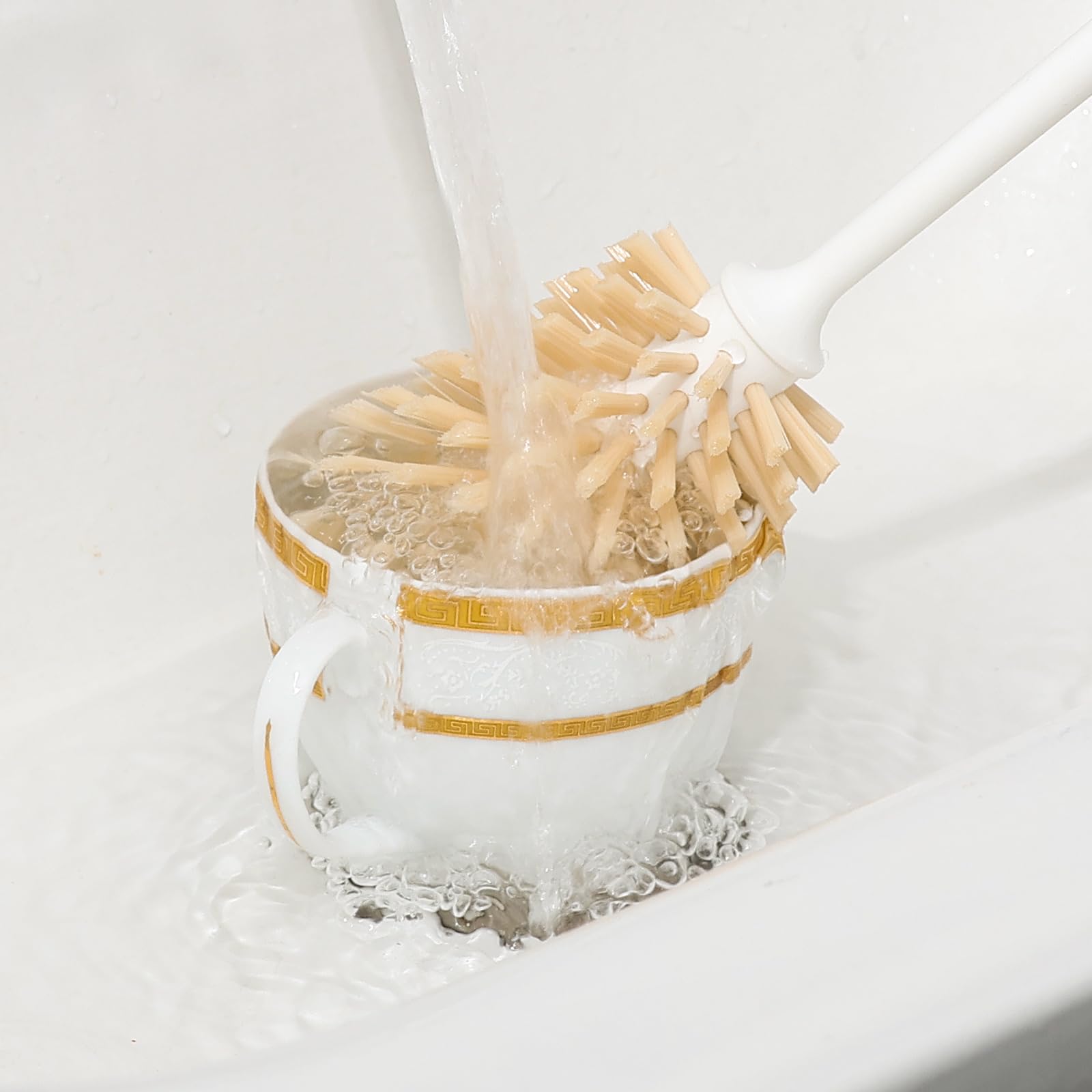 Cleansprite adhesive hooks no-mark convenient storage for brushes after use