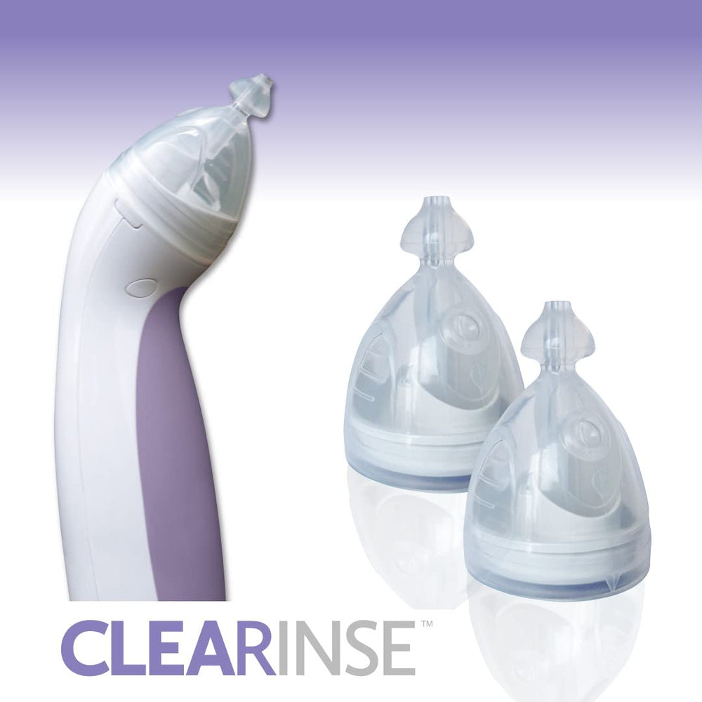 CLEARinse cordless design supports one-handed, mess-free use.