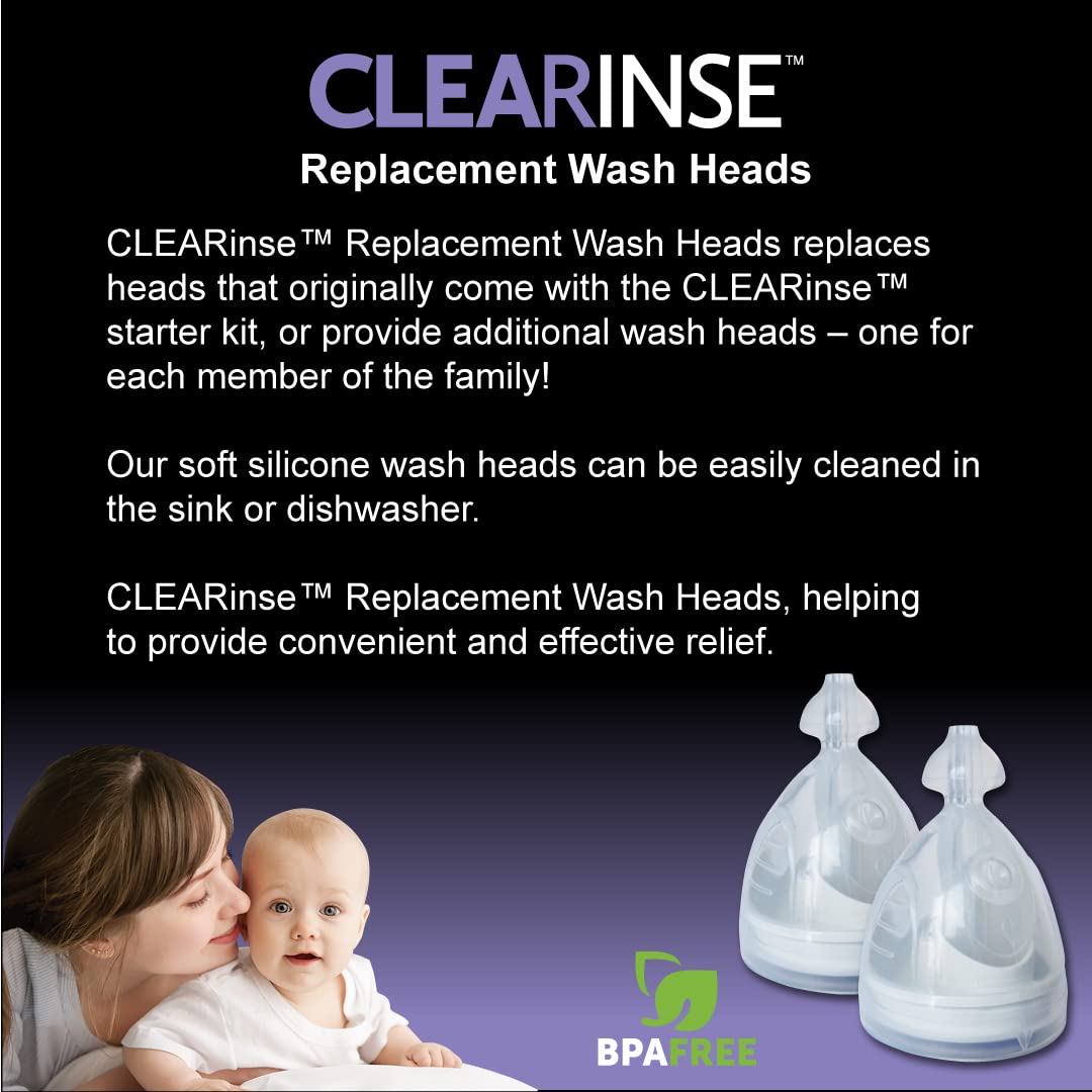 CLEARinse uses BPA-free, phthalate-free, latex-free materials.