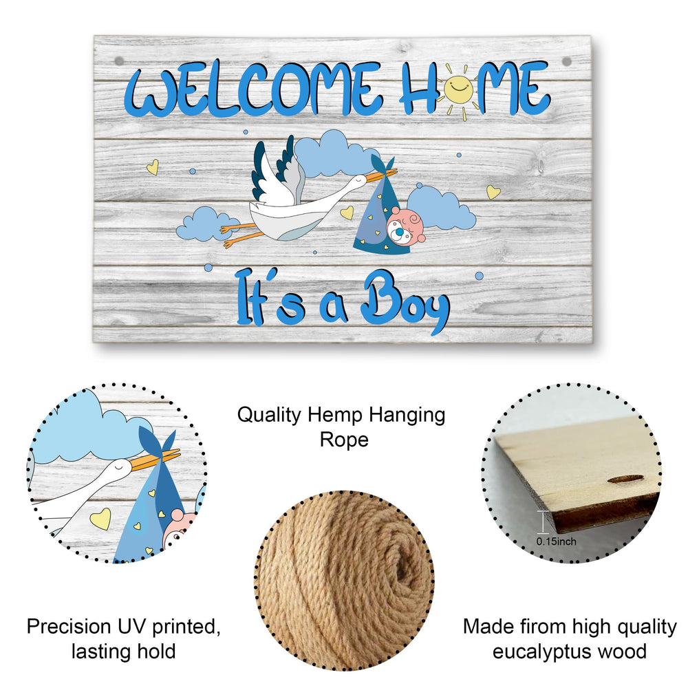 CLHHM wooden wall art with funny quotes invites smiles