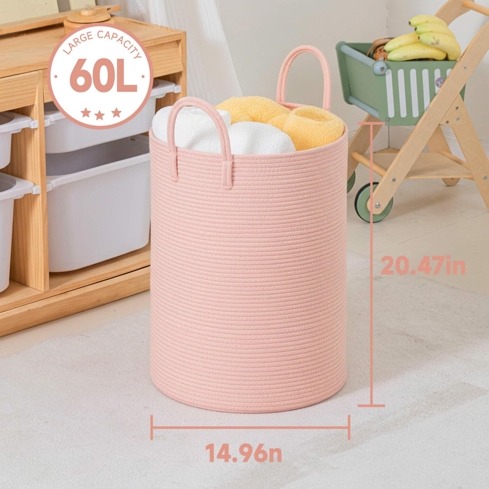 CLHMILY&Z breathable weave helps reduce odors in the hamper