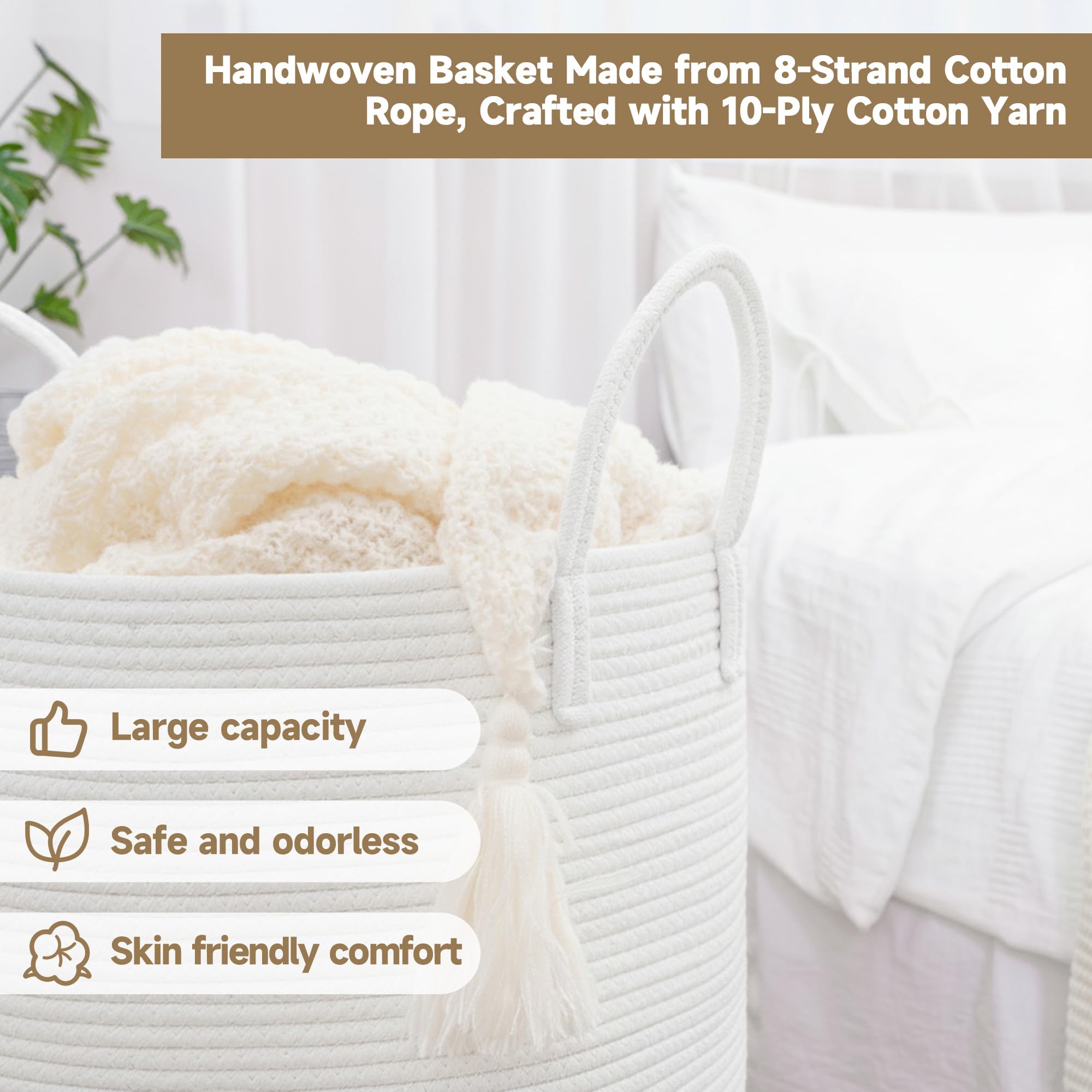 CLHMILY&Z decorative storage for living room with neutral charm