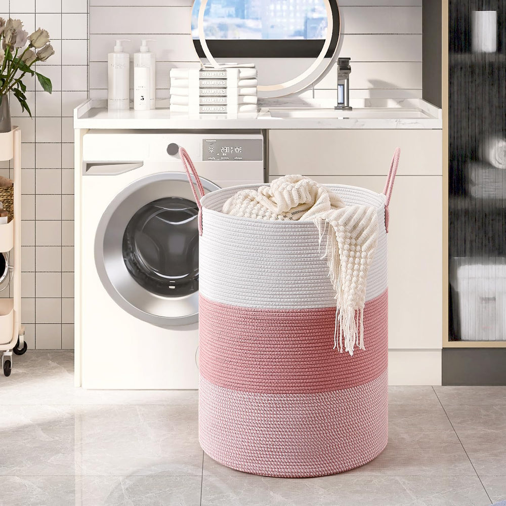 CLHMILY&Z easy-carry handles help transports laundry or towels with comfort