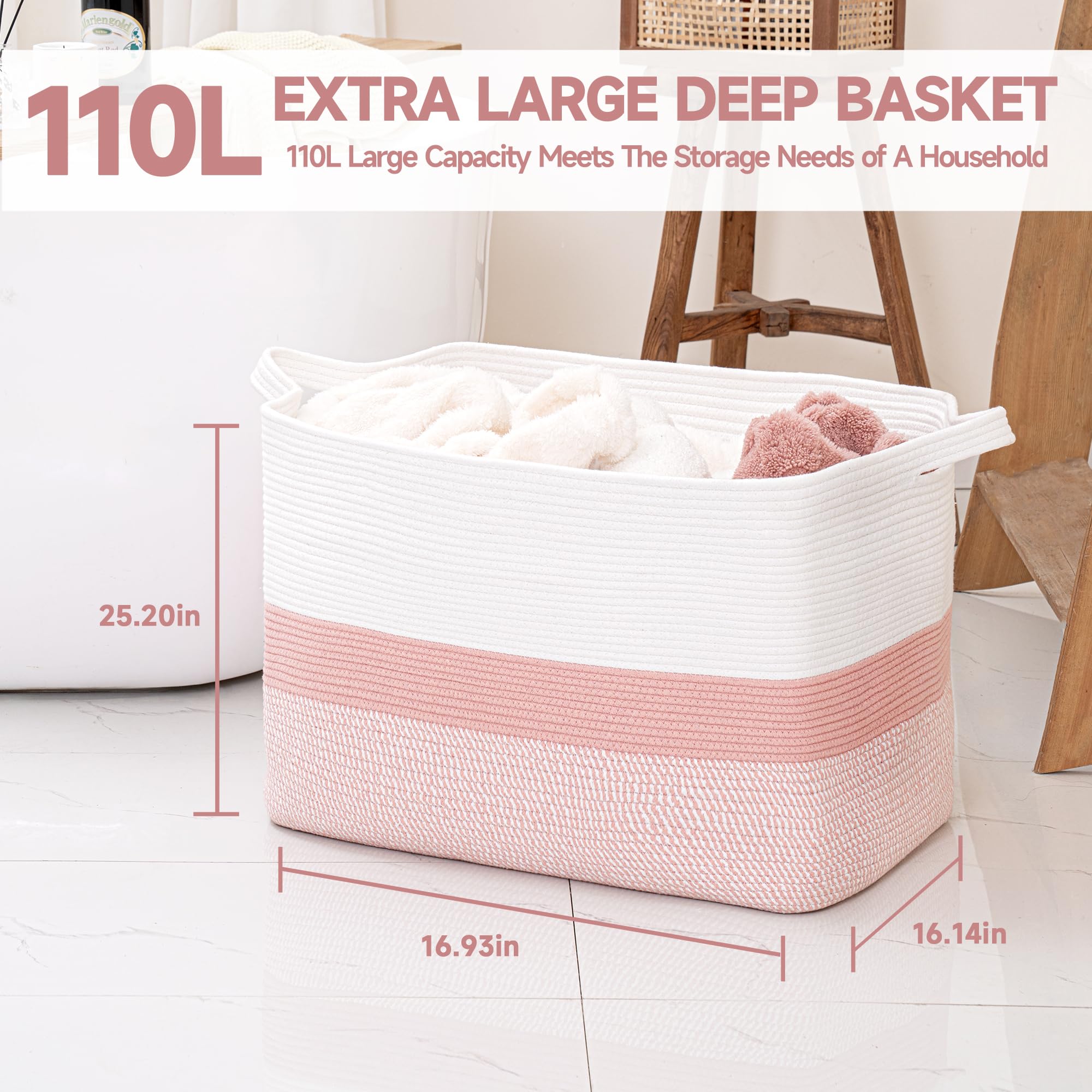 CLHMILY&Z versatile storage for towels or blankets in bathroom and bedroom