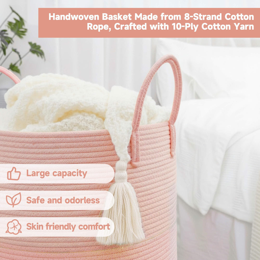 CLHMILY&Z multi-use bin for towels, blankets, or pillows