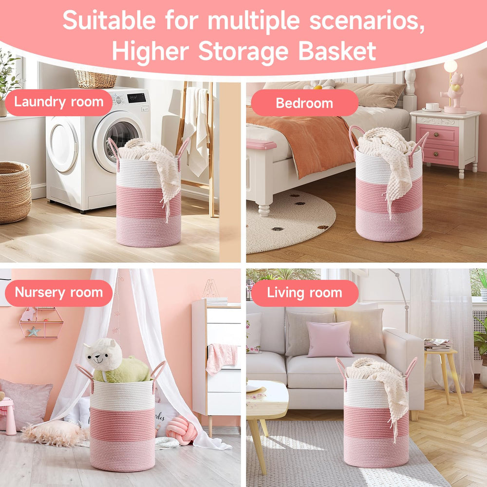CLHMILY&Z toy storage bin for nursery decor and organization.