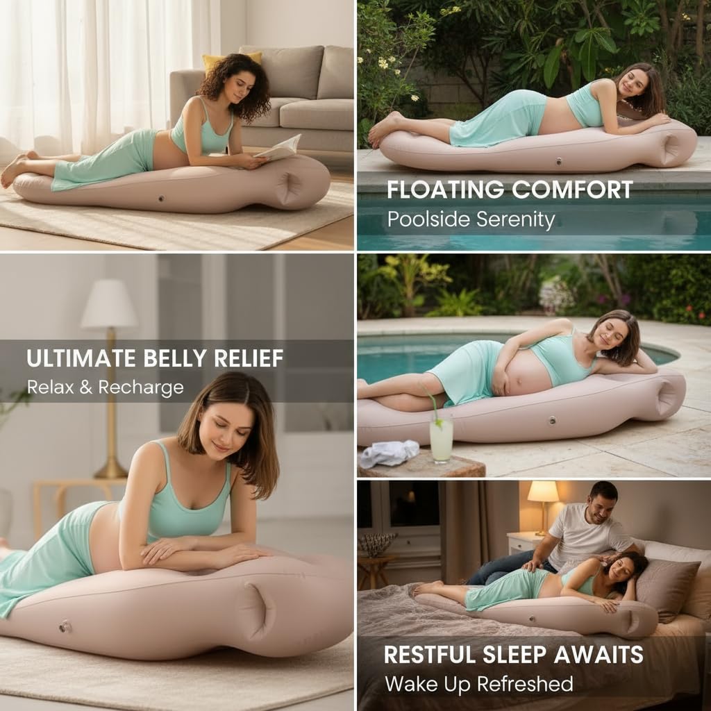 Clicklife smooth surface reduces pressure during reading or rest.