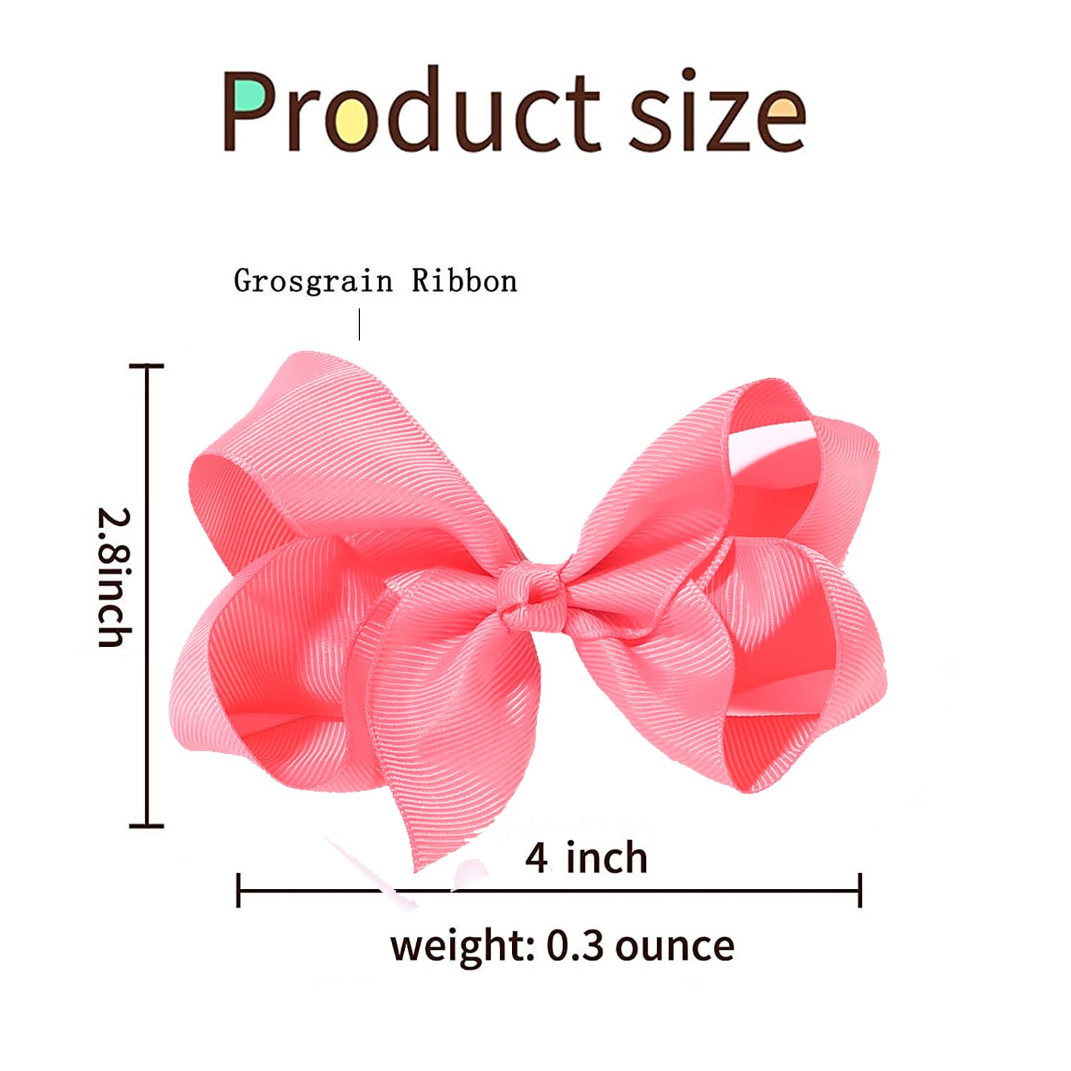Black grosgrain ribbon bows from Clipband complement school outfits and outings.