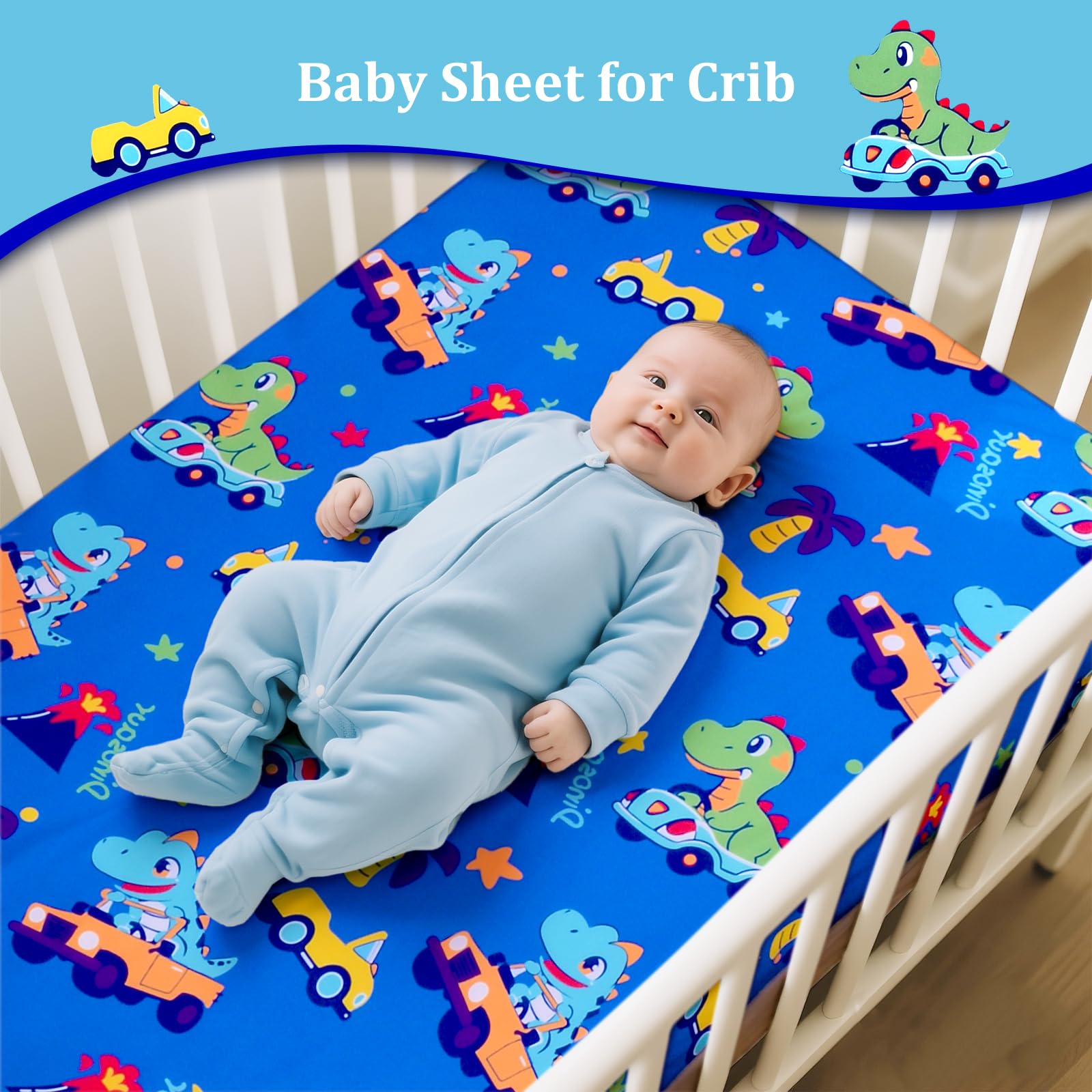 Cloele crib bedding is machine washable for easy care and lasting charm.