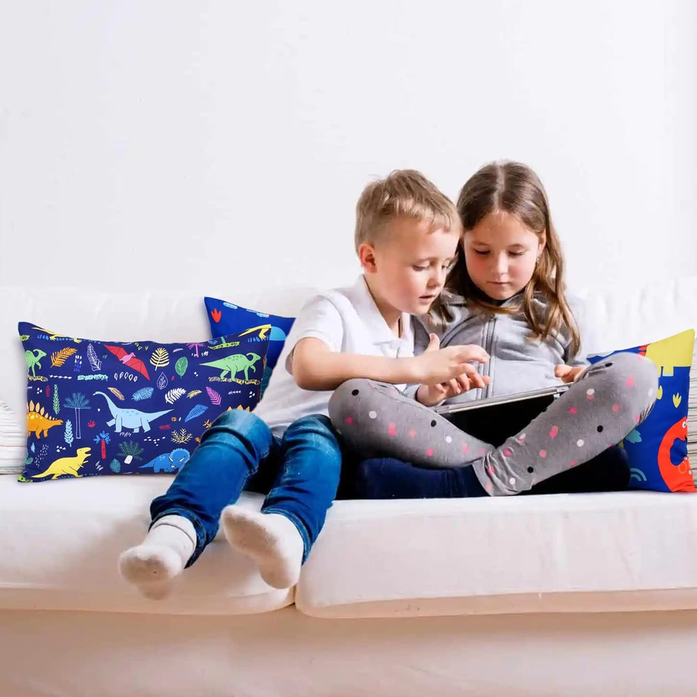 Cloele dinosaur design pillowcase adds playful vibe to bedtime routines