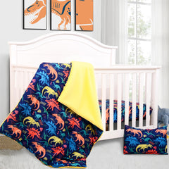 Cloele dinosaur crib pillowcase 13x18 for soft, easy-care comfort.