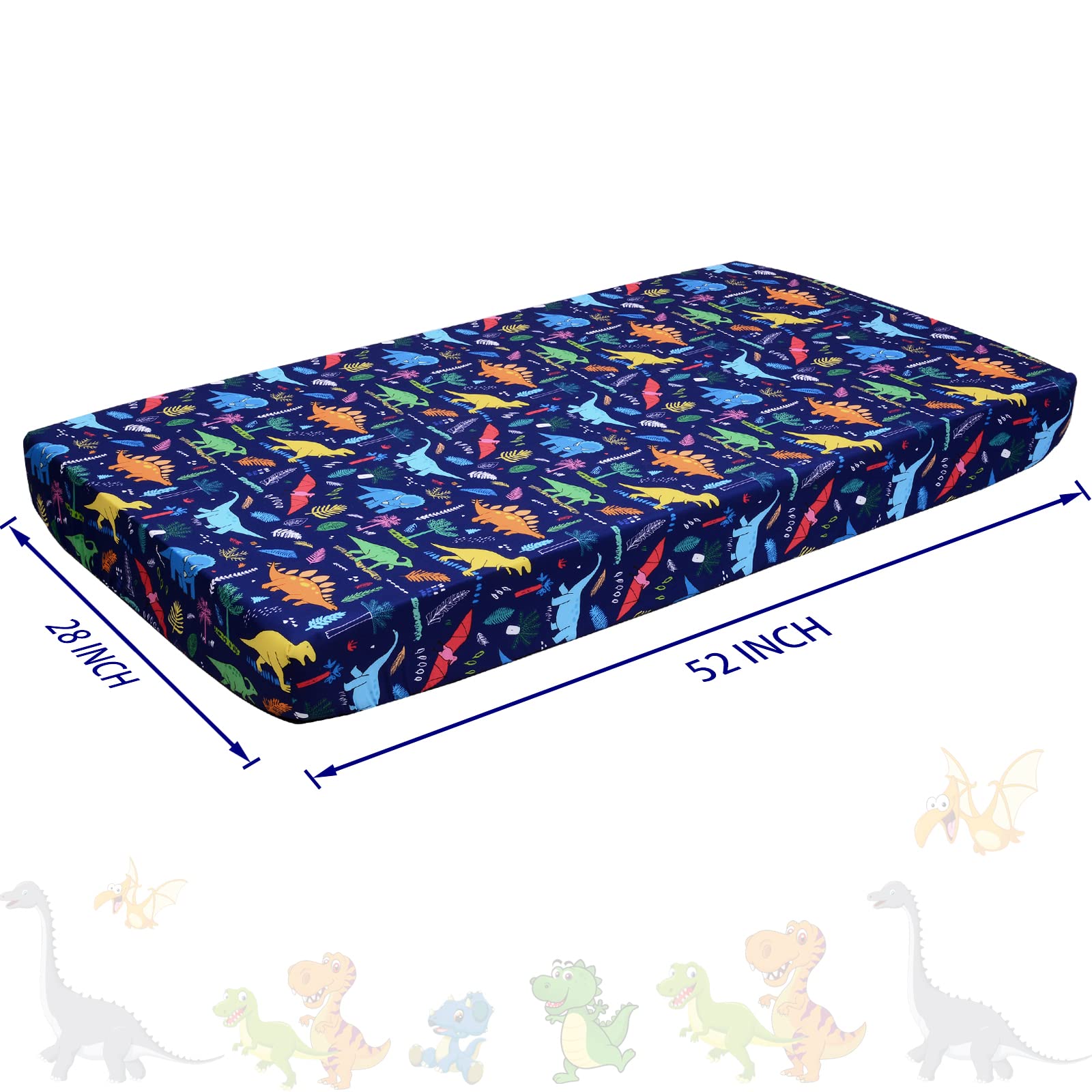 Cloele fitted crib sheet polyester easy to wash and dry.