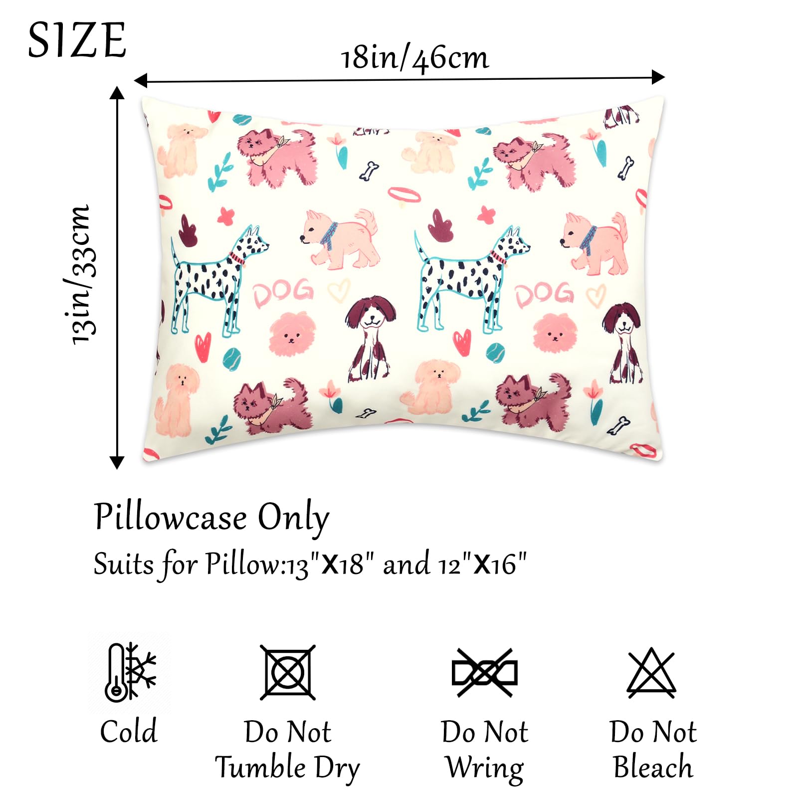 Cloele envelope-closure pillowcase keeps pillows secure for kids.