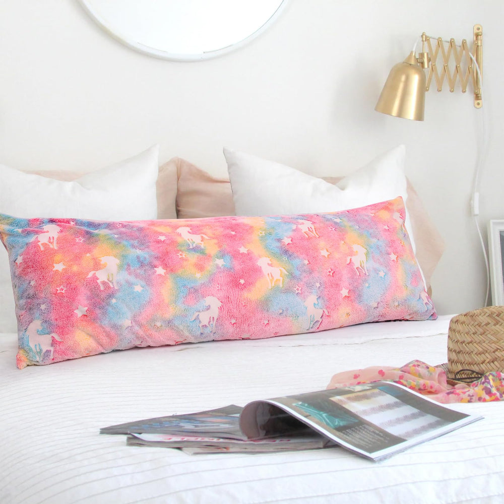 Cloele full-length pillow case fits standard 20x54 or 21x54