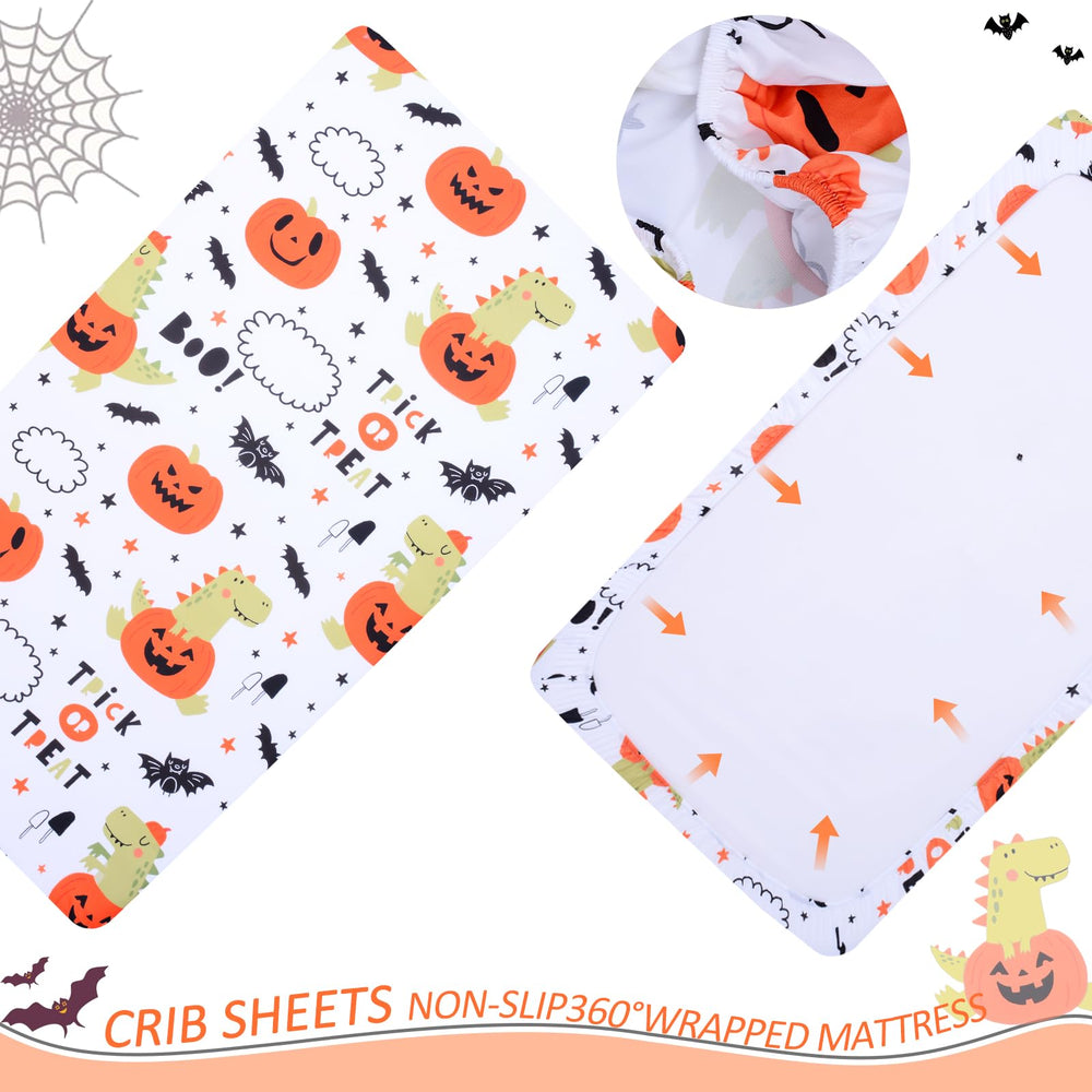 Cloele crib sheet is machine washable for easy care