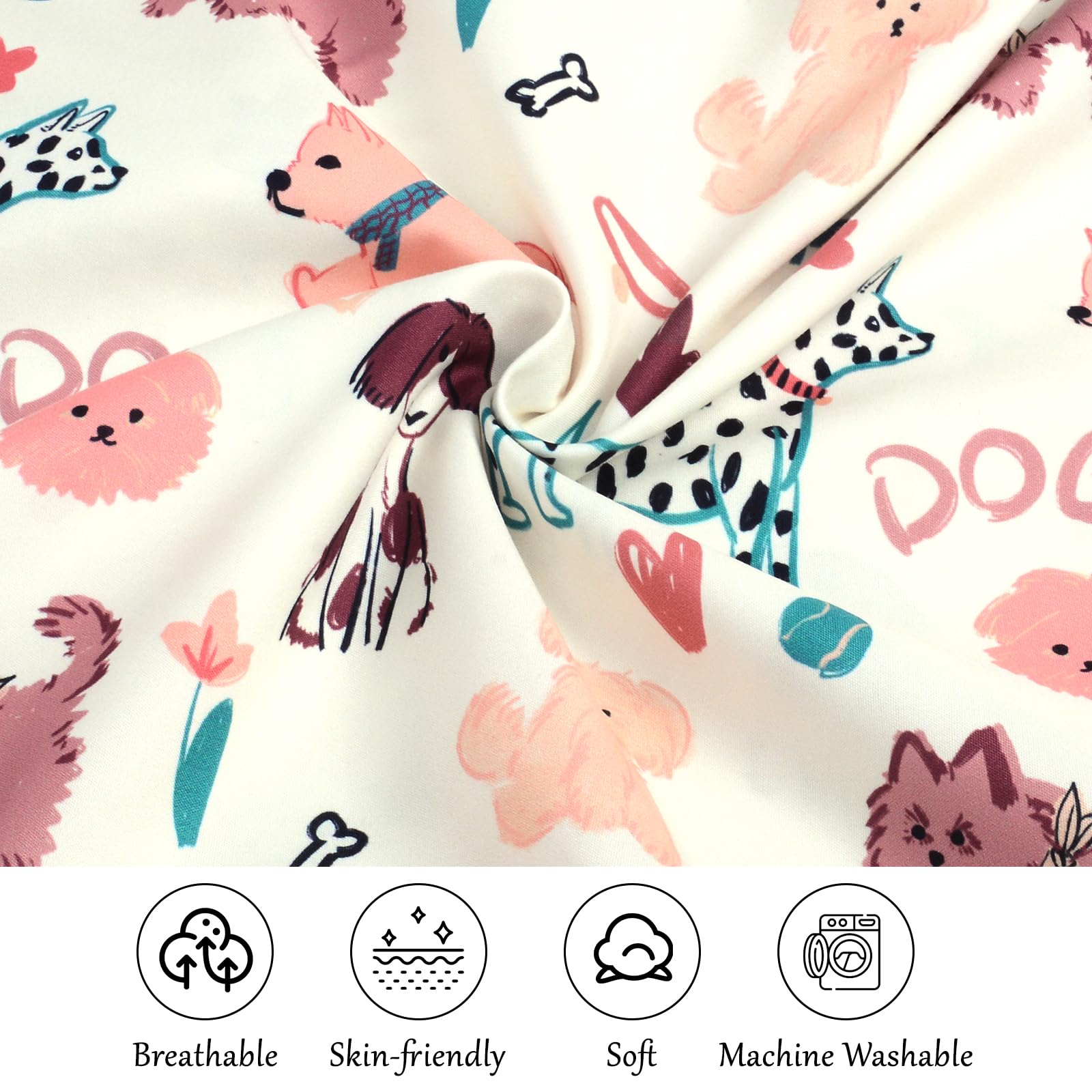 Cloele machine-washable toddler pillowcase for quick cleanups.