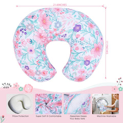 Cloele nursing pillow cover envelope closure keeps pillow secure during feeds