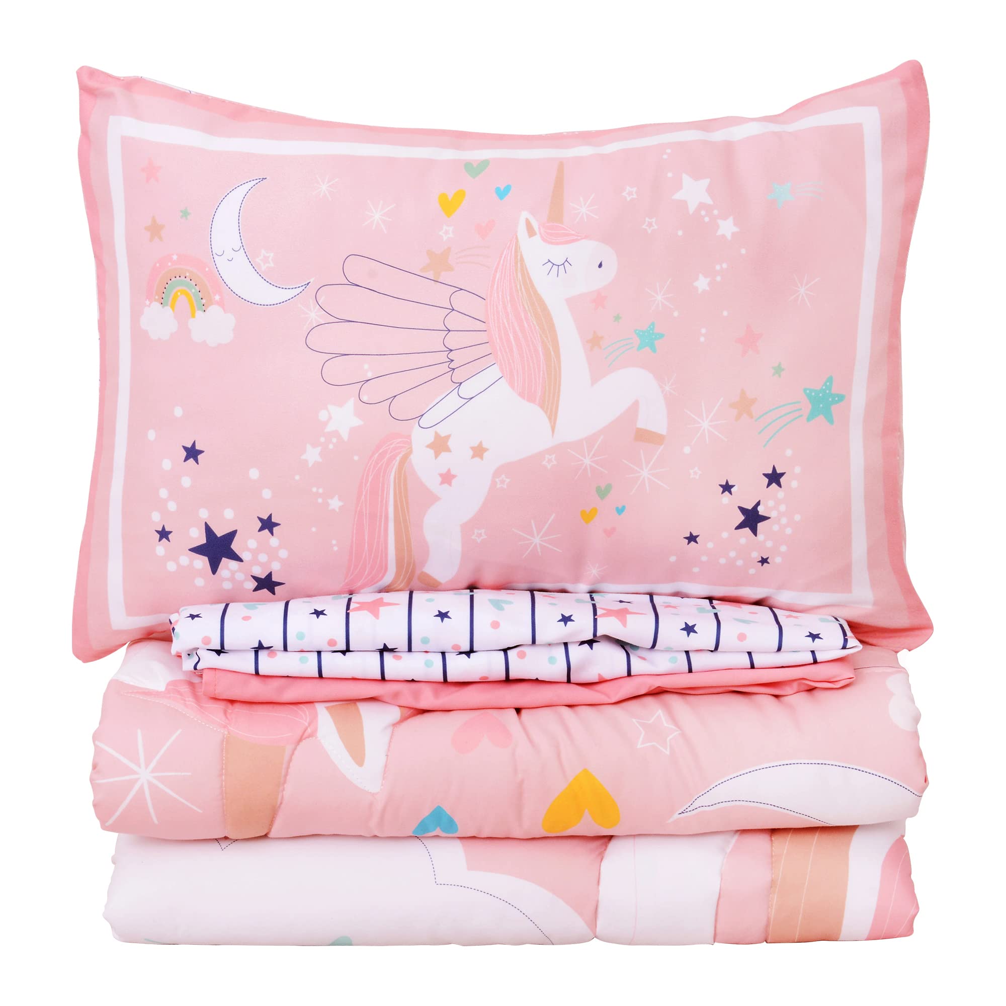 Cloele pink pillowcase 13x18 boosts baby's comfort during naps and travel.