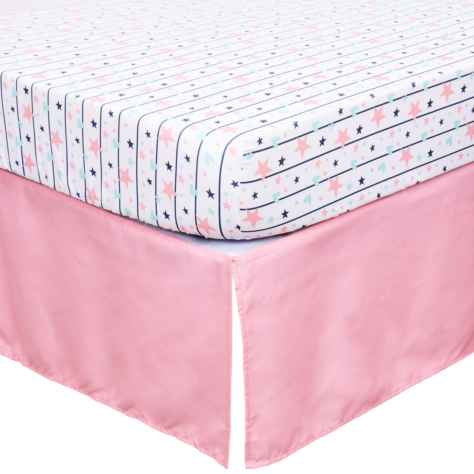 Cloele pink soft textiles collection provides easy care and coordinated styling.