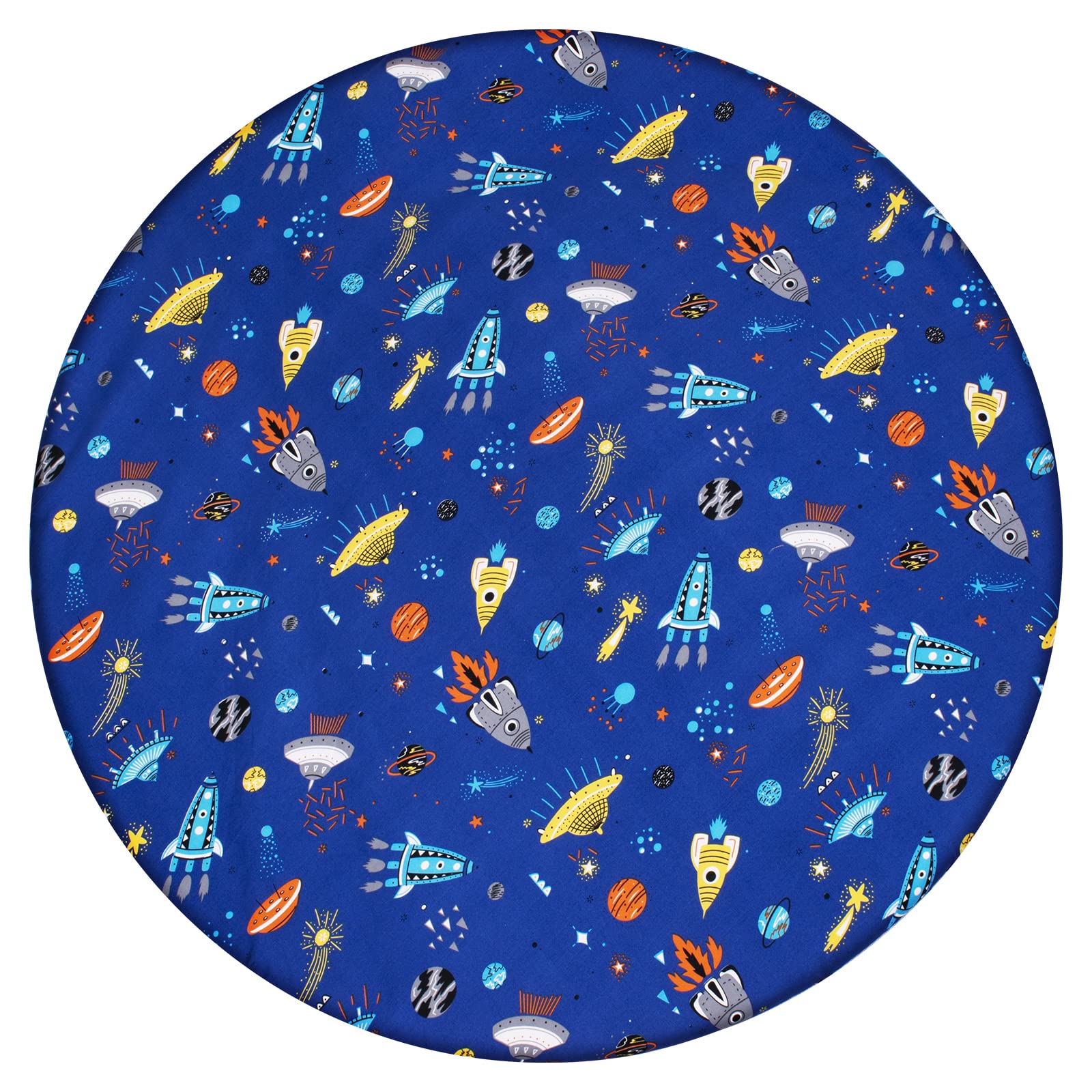 Cloele gift-ready round crib sheet for baby showers and new parents.
