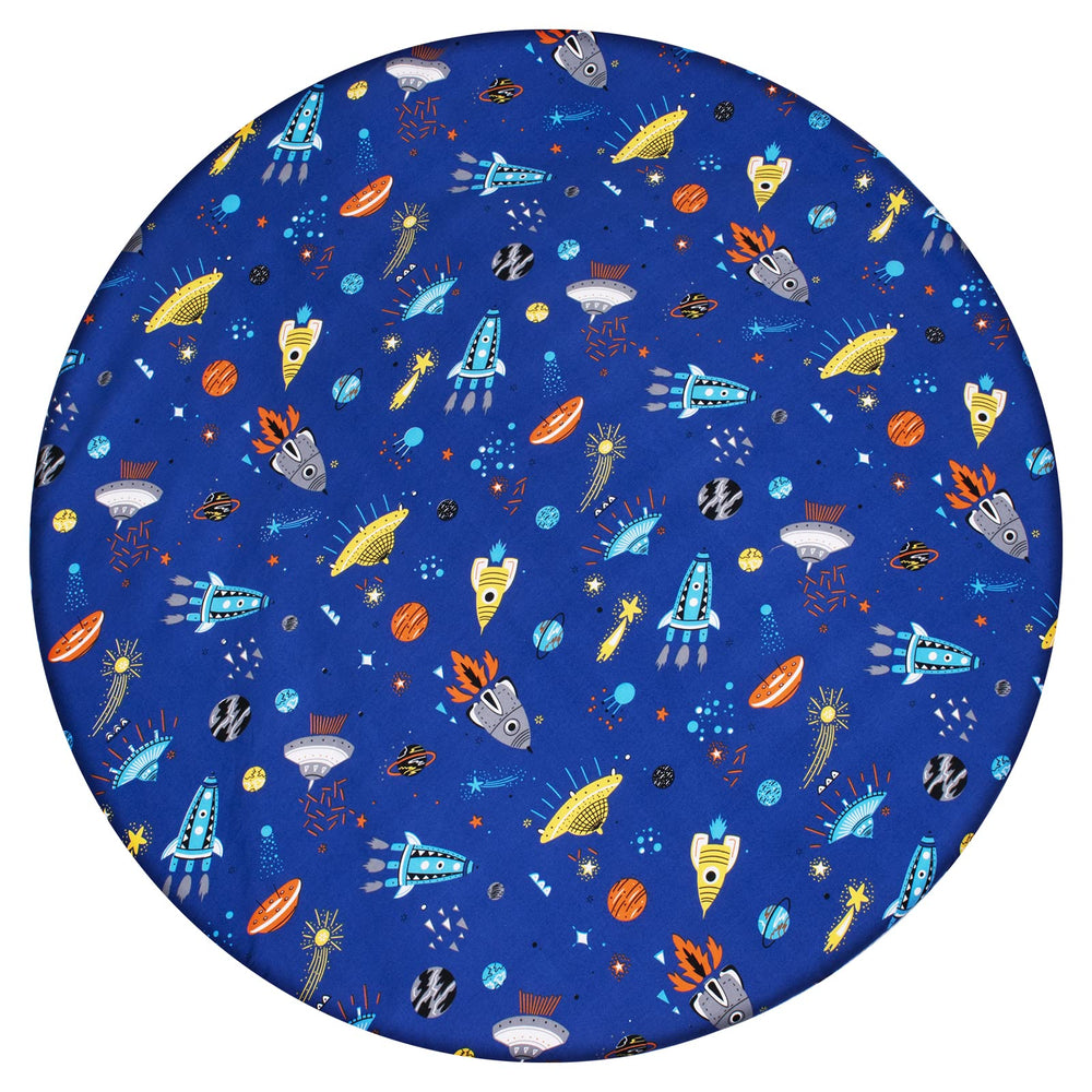 Cloele gift-ready round crib sheet for baby showers and new parents.