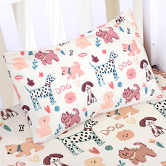 Cloele soft polyester toddler pillowcase with gentle touch for sensitive skin.