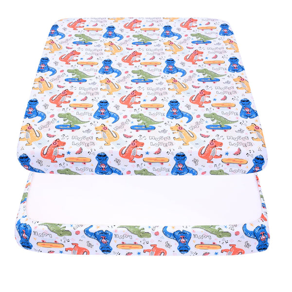 Cloele Square Playard Sheet in soft breathable fabric for baby comfort.