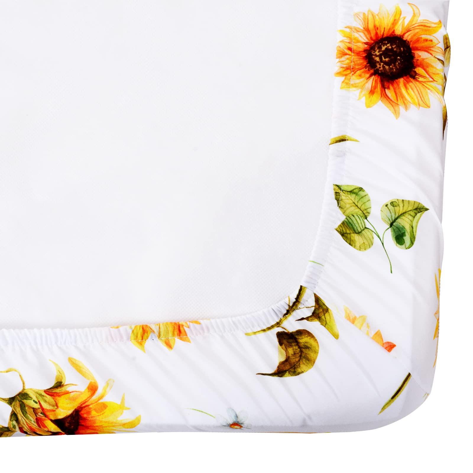 Cloele Sunflower gift-ready crib sheet packaging suitable for showers
