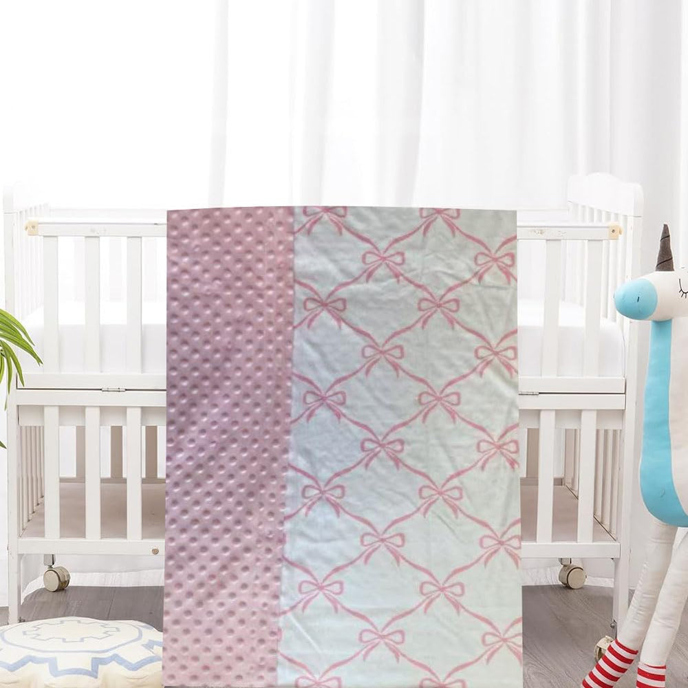 Closockey baby blanket crib-stroller setup shows 30x40 inch size for all-season comfort.