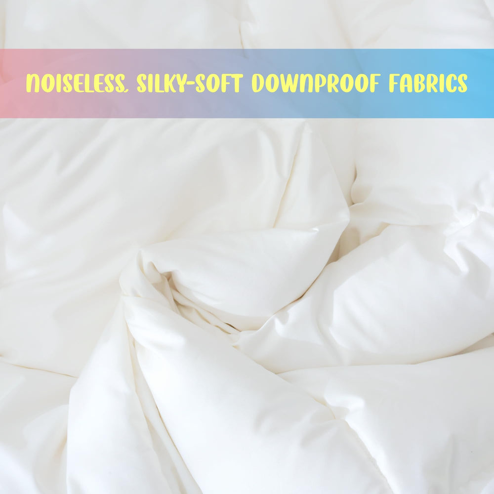 CLoucl toddler duvet 41x48 inches for balanced warmth during naps