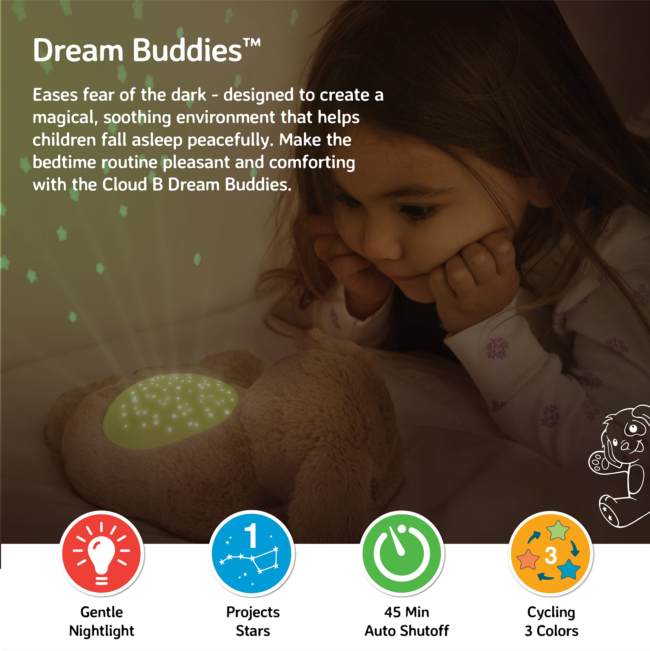 Cloud b Calming Mini Nightlight star-constellation projects calming night sky