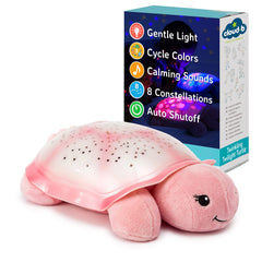 Cloud b Star Projector Nightlight Pink twinkle stars create calming bedtimes.